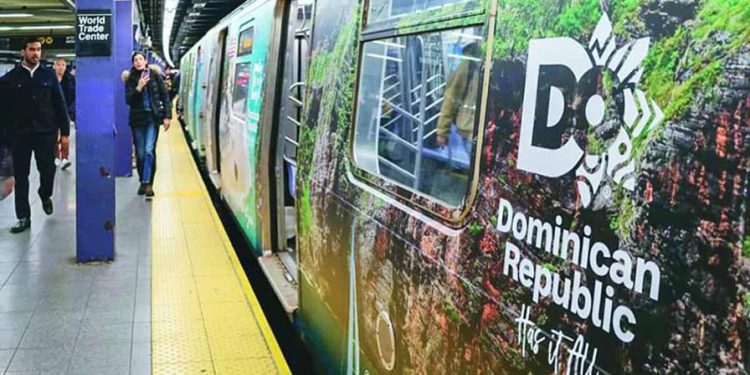 República Dominicana invade el Metro de Nueva York con campaña turística «Subway to Paradise» que alcanzará 750,000 personas diarias en Grand Central