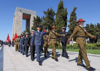 Australia y Nueva Zelanda se reúnen en Turquía para conmemorar la batalla de la Primera Guerra Mundial