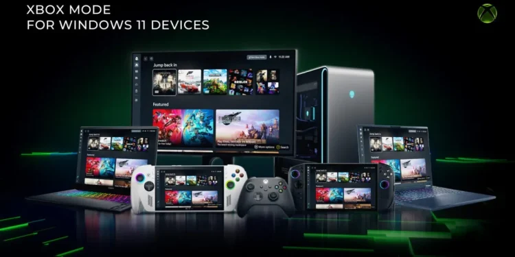El modo Xbox de Microsoft ya está disponible para todas las PC con Windows 11