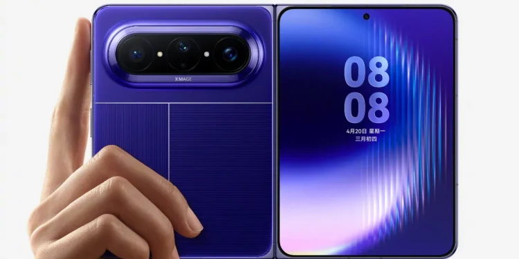 Huawei supera a Apple y Samsung con un nuevo plegable ancho