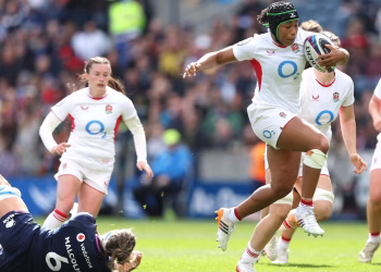 Inglaterra golea a Escocia mientras una multitud récord en Murrayfield observa una goleada del Seis Naciones Femenina