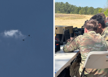 La 82ª División Aerotransportada se entrena en maniobras de lucha contra drones utilizadas en Ucrania