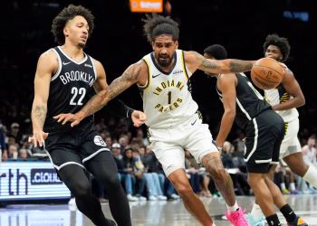Los Pacers obtienen anotaciones de dos dígitos de 7 jugadores en la victoria por 123-94 sobre los Nets