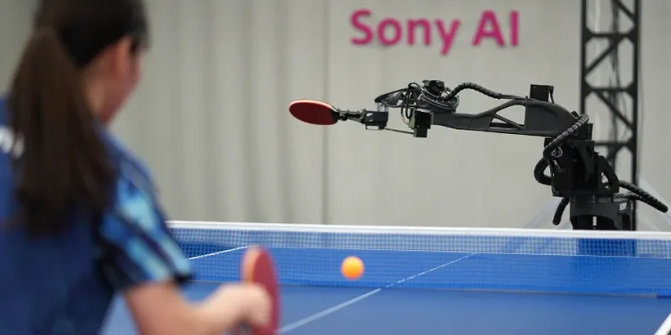 Mira cómo el robot de ping-pong de élite de Sony vence a los jugadores mejor clasificados