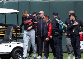 Parker Meadows de los Tigres hospitalizado después de una colisión cabeza a cabeza en los jardines con su compañero de equipo Riley Greene