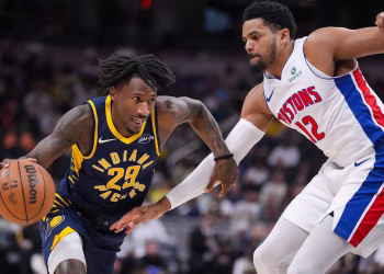 Paul Reed y Tobias Harris terminan con broche de oro cuando los Pistons vencieron a los Pacers 133-121 para la victoria número 60.