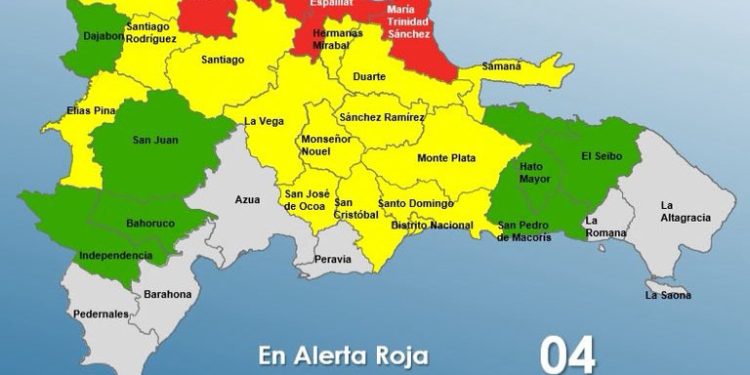 VIDEO: COE eleva a cuatro las provincias en alerta roja VIDEO: COE eleva a cuatro las provincias en alerta roja