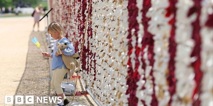 Ver: 20.000 osos de peluche resaltan la difícil situación de los niños ucranianos desaparecidos Ver: 20.000 osos de peluche resaltan la difícil situación de los niños ucranianos desaparecidos