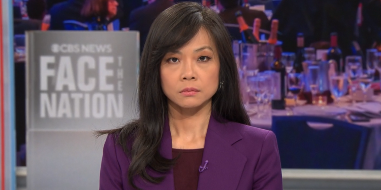 Weijia Jiang en "Face the Nation with Margaret Brennan", 26 de abril de 2026