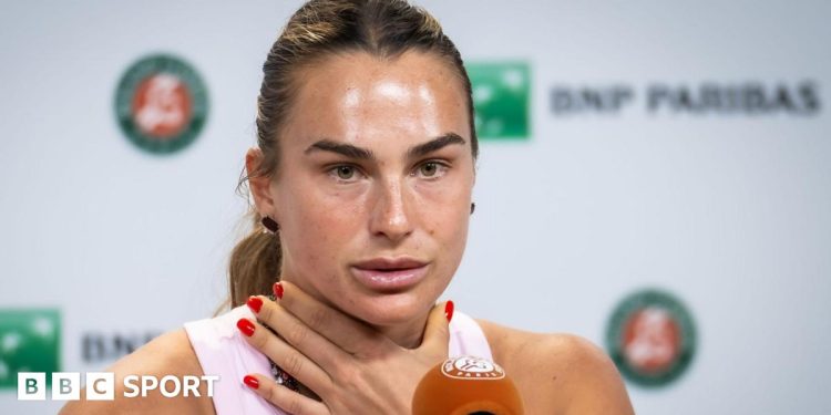 Abierto de Francia 2026: Aryna Sabalenka interrumpe la conferencia de prensa mientras los mejores jugadores protestan por el premio en metálico del Grand Slam