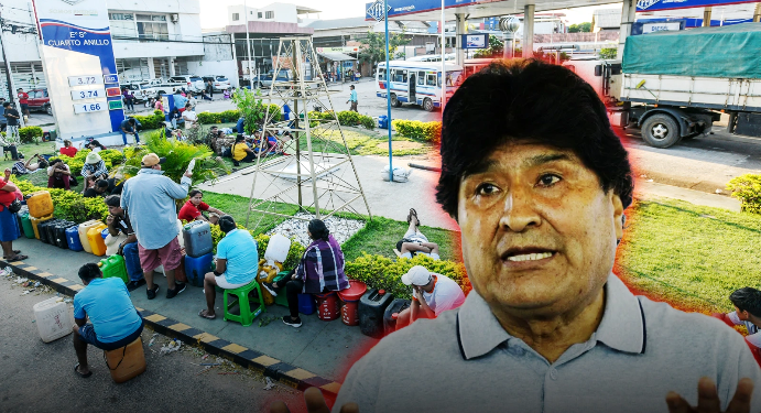 Bloqueos de ruta impulsados por Evo Morales dejan a Bolivia al borde del desabastecimiento Bloqueos de ruta impulsados por Evo Morales dejan a Bolivia al borde del desabastecimiento