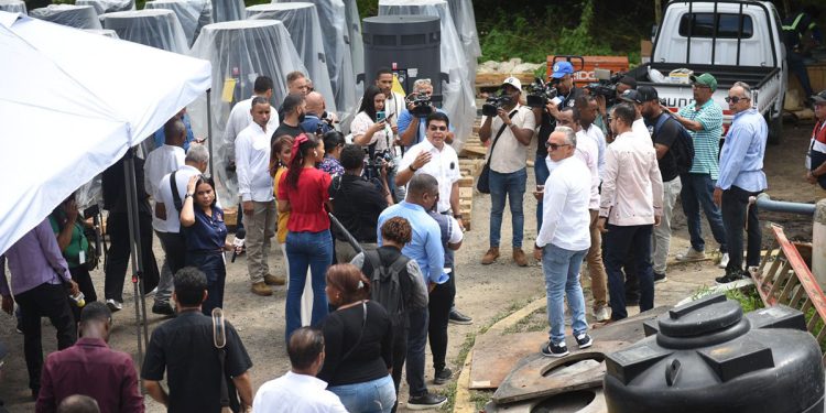 Caasd recibe equipos con los que se elevará producción de agua del acueducto Haina-Manoguayabo