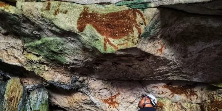 Descubren el arte rupestre más antiguo del mundo en Indonesia