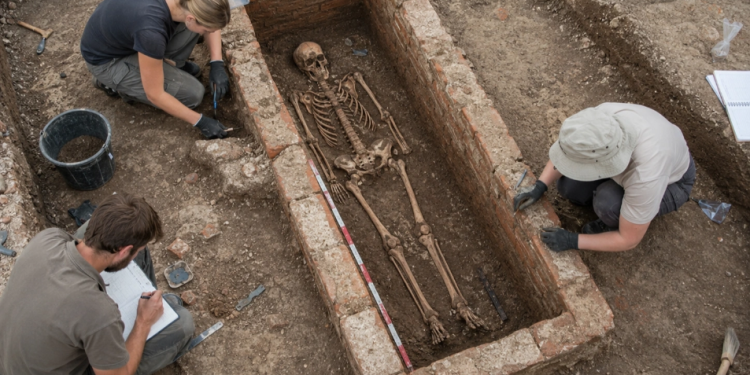 Descubren una tumba romana intacta en Croacia