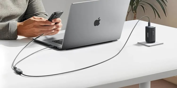 El cable USB-C 2 en 1 con descuento de Anker es una excelente manera de gastar $ 15