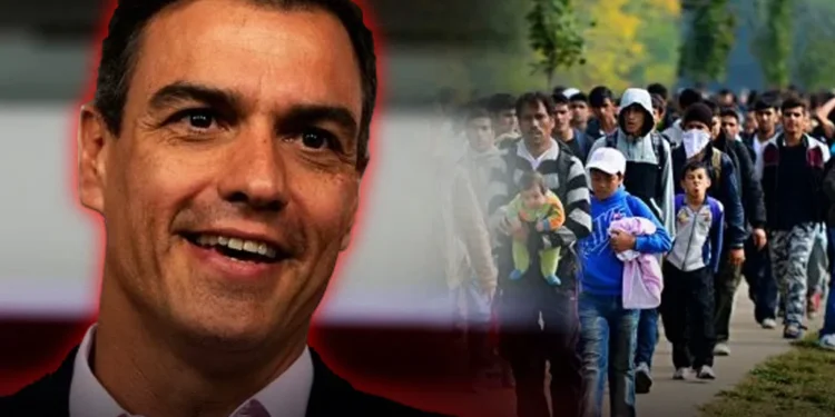El comunista Pedro Sánchez impulsa una delirante regularización masiva de inmigrantes ilegales