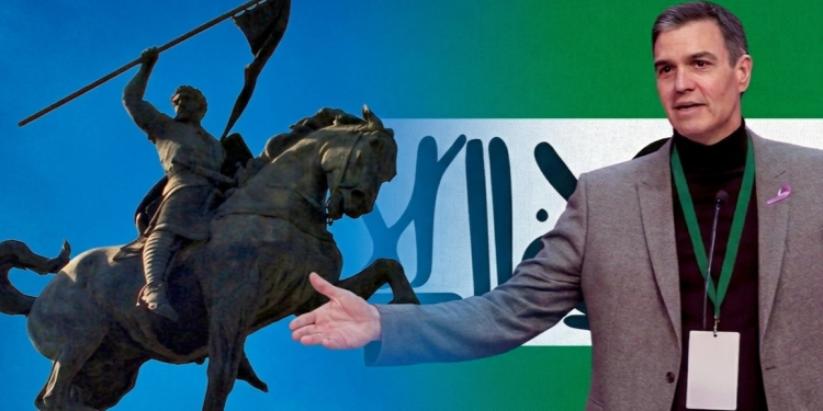 El partido musulmán Andalucí propuso eliminar la estatua del Cid Campeador por una de "al-Mutamid"