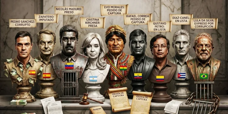Esperable: todos los líderes de izquierda terminaron presos, imputados o perseguidos por corrupción Esperable: todos los líderes de izquierda terminaron presos, imputados o perseguidos por corrupción