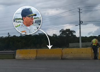 “Hablaron de un semáforo…”: surgen críticas tras cierre del cruce del Ejecutivo con barandillas