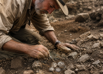 Hallan en Dinamarca monedas "Cordero de Dios" del rey inglés que quiso frenar a los vikingos
