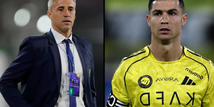 Hernán Crespo confesó lo que le dijo a Cristiano Ronaldo tras dejarlo eliminado