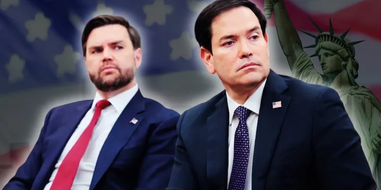 JD Vance evalúa no competir en 2028 y Marco Rubio emerge como el principal candidato republicano