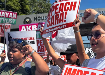 La Cámara de Filipinas vota a favor de destituir a la vicepresidenta Sara Duterte