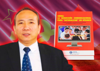 La embajada china censuró la presentación de un libro que denunciaba el modus operandi del régimen