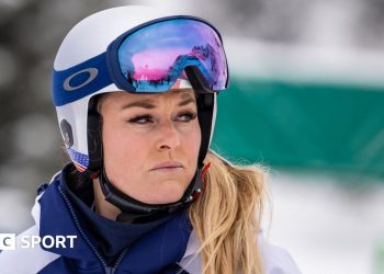 Lindsey Vonn sigue en 'modo supervivencia' después del accidente olímpico y no está segura de retirarse