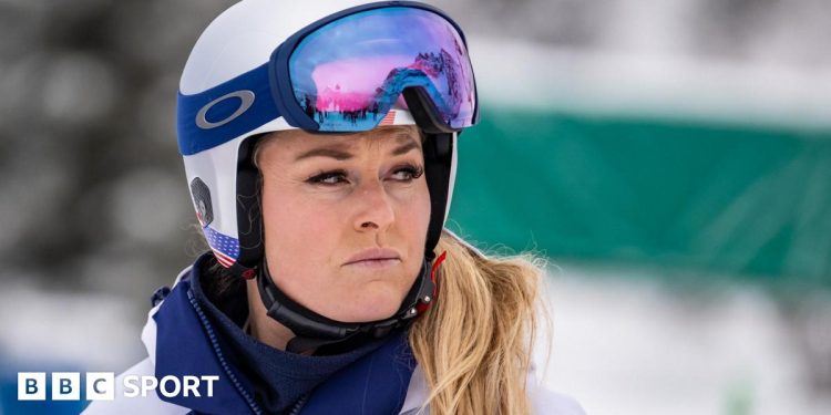 Lindsey Vonn sigue en 'modo supervivencia' después del accidente olímpico y no está segura de retirarse
