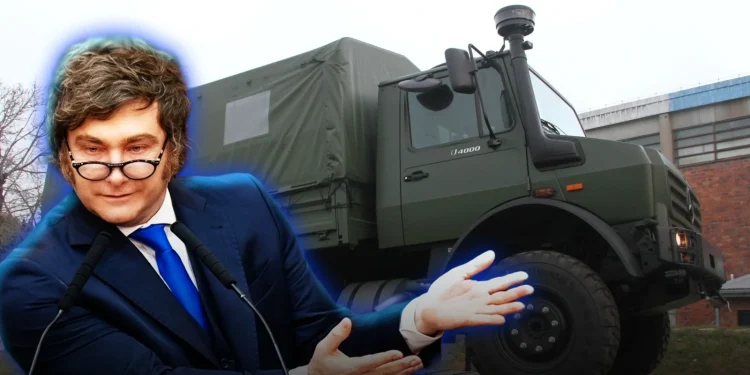 Llegaron los primeros Unimog U4000 para modernizar el transporte del Ejército Argentino
