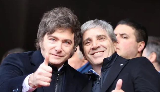 Milei y Caputo celebraron el dato de inflación de 2,6% en abril: “Retornando a la normalidad”