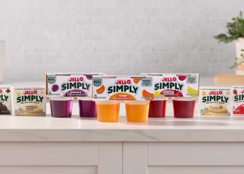 Nuevos productos Jell-O cambian el jugo de frutas por colorantes artificiales