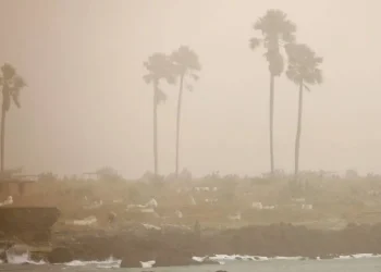 Polvo del Sahara vuelve a impactar Punta Cana y aumenta sensación de calor