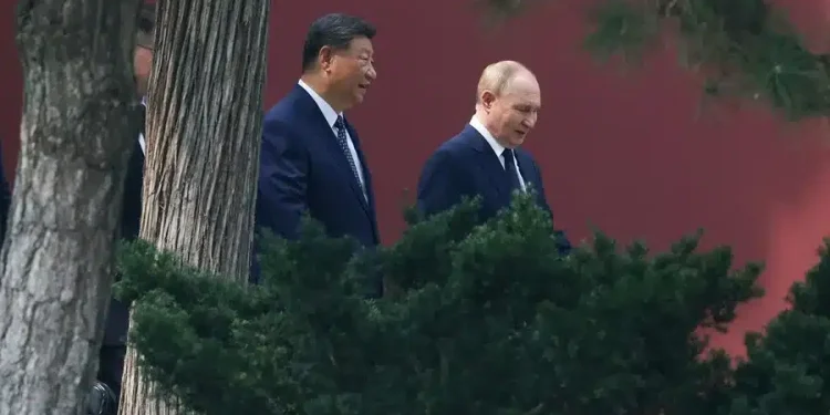 Putin llega a China para reunirse con Xi Jinping después de Trump
