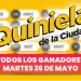 Quiniela Nacional: todos los números ganadores del martes 26 de mayo Quiniela Nacional: todos los números ganadores del martes 26 de mayo