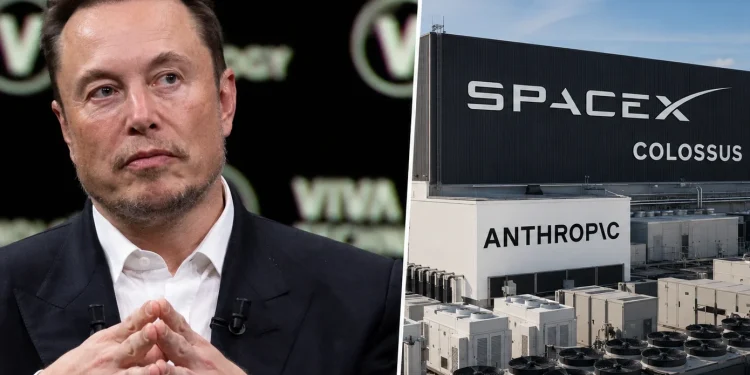 SpaceX revela que Anthropic paga 15 mil millones al año por sus centros de datos