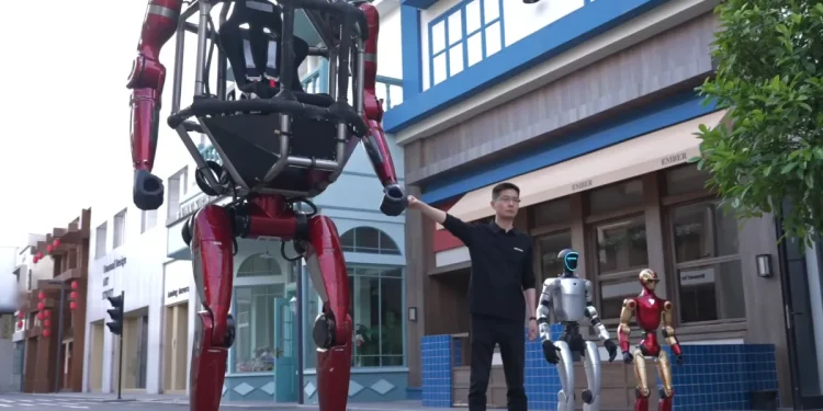 Unitree te venderá un enorme 'mecha transformable' por 650.000 dólares