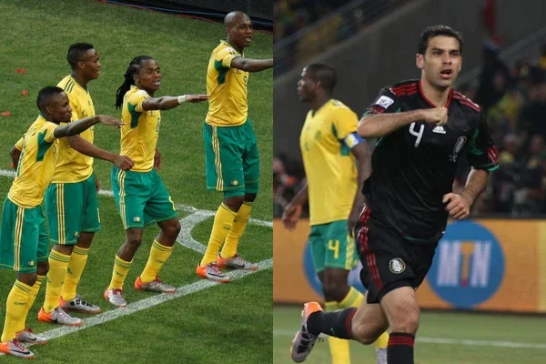 El último partido entre sí fue en el primer partido del Mundial 2010, con un empate 1-1