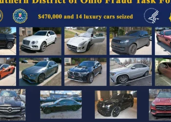 Autos de lujo incautados después de que se desmantelara una supuesta red de fraude de 30 millones de dólares que involucraba a servicios de salud infantil, dicen las autoridades