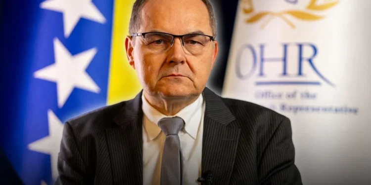 Bosnia busca un nuevo Alto Representante tras la renuncia del socialdemócrata Christian Schmidt
