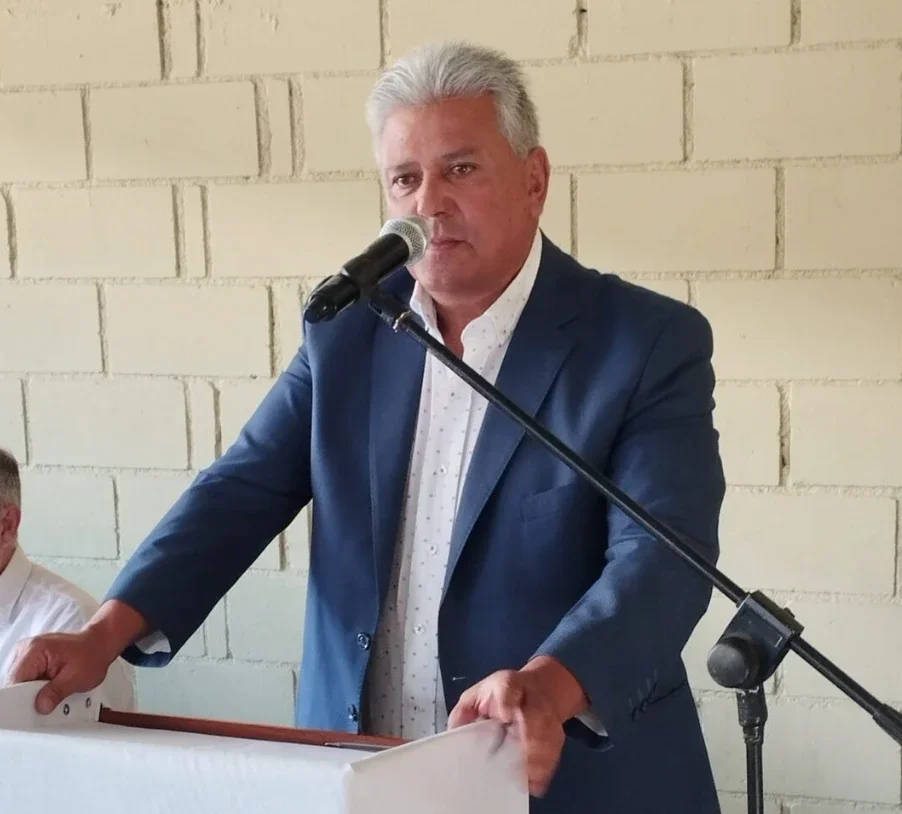 Fabián Flores, intendente de Mayú Sumaj, recientemente electo como presidente de la Comunidad Regional Punilla