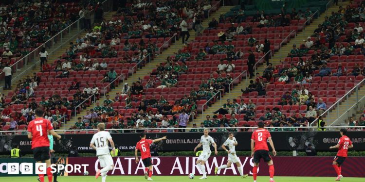 Copa Mundial 2026: la FIFA afirma que los aficionados que se quedan en las explanadas son motivo de asientos vacíos