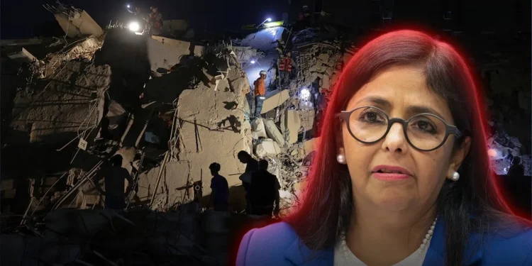 Delcy Rodríguez declaró la emergencia en Venezuela: líderes de la región ofrecen ayuda humanitaria tras el terremoto Delcy Rodríguez declaró la emergencia en Venezuela: líderes de la región ofrecen ayuda humanitaria tras el terremoto