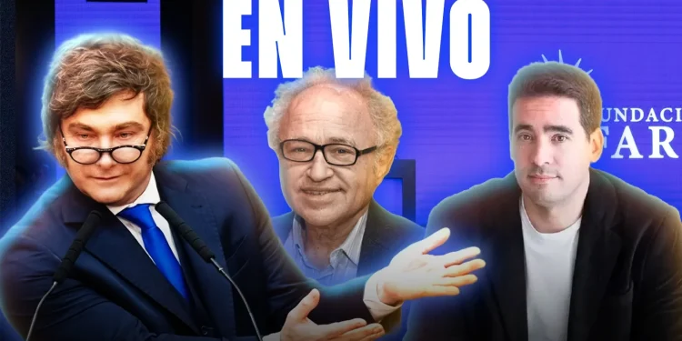EN VIVO: Habla Milei junto a Adrián Ravier y David Friedman en la Fundación Faro