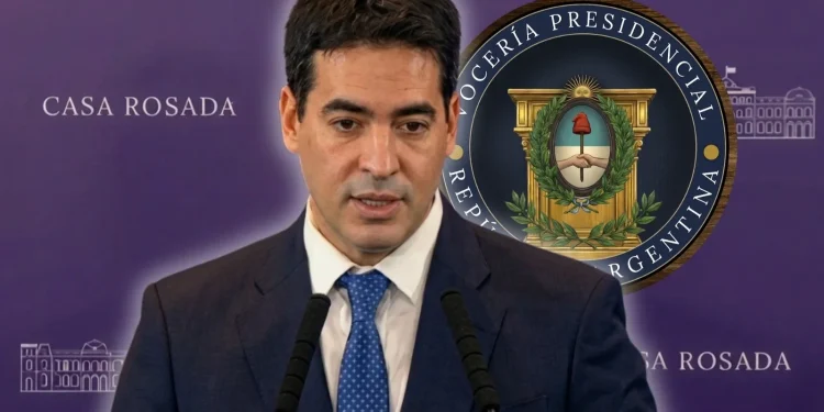 El primer mensaje de Adrián Ravier como vocero presidencial: "Ya estamos en otra Argentina"