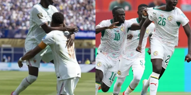 Grupo I terminado: Francia 1°, Noruega 2°, Senegal 3° e Irak 4°