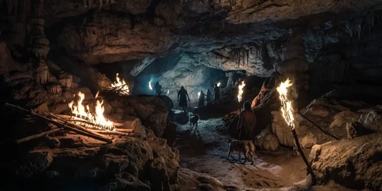 Hallazgo histórico: hace 14.400 años, un grupo y un perro iluminaron una cueva con ramas de pino Hallazgo histórico: hace 14.400 años, un grupo y un perro iluminaron una cueva con ramas de pino
