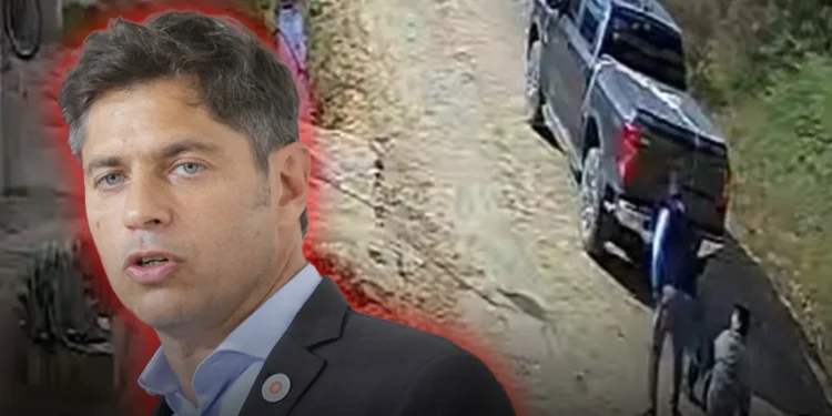 JUSTICIA: atrapó al delincuente que había robado su comercio y lo llevó arrastrándose atado a la camioneta