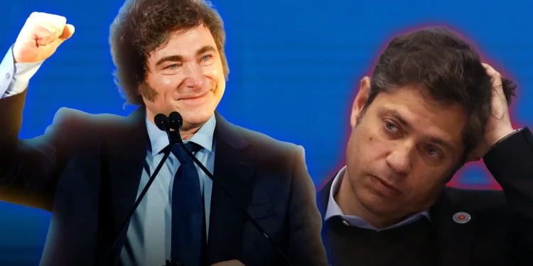 Javier Milei lidera en intención de voto y arrasaría en un eventual balotaje frente a Kicillof